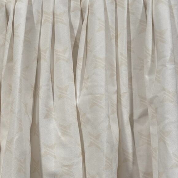 Tuckernuck Cream Pleated Logo Mini Skirt Tennis‎ Golf- Xs - Picture 8 of 8